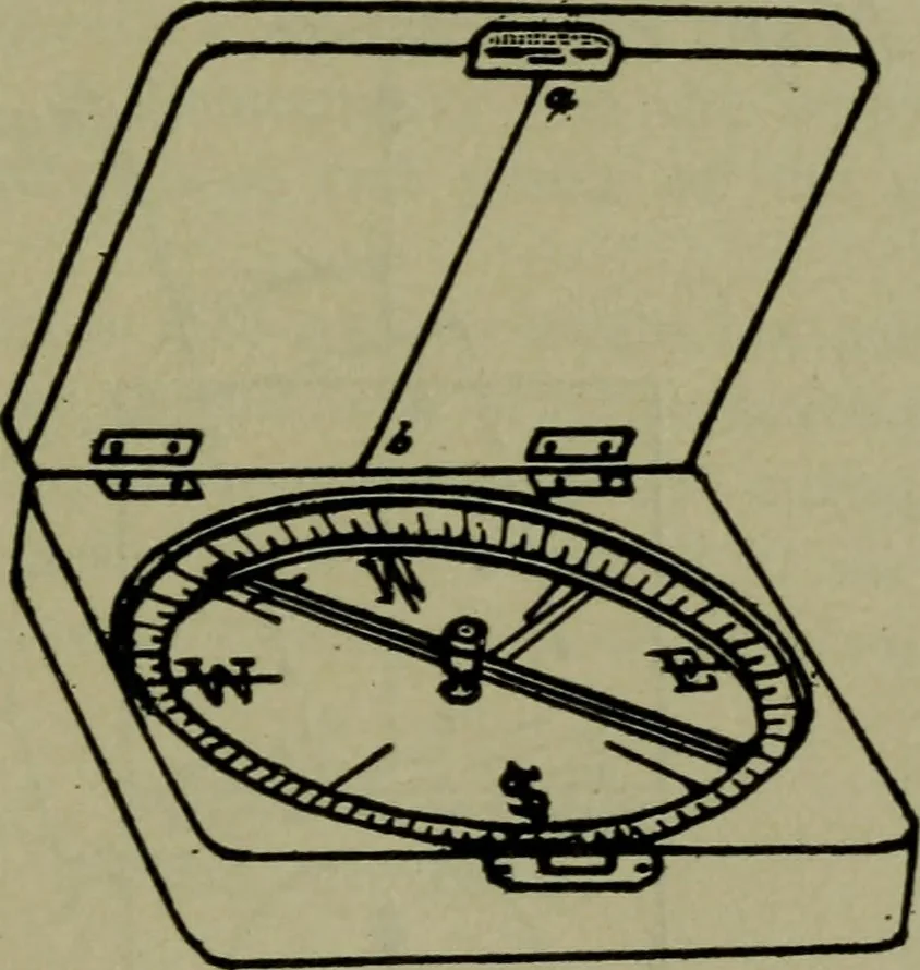 An illustration from Applied minor tactics (including map problems and the war game) map reading and map sketching, 1912, leaf 34