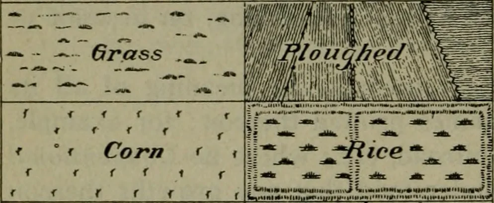An illustration from Applied minor tactics (including map problems and the war game) map reading and map sketching, 1912, leaf 39
