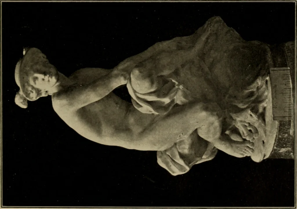 An illustration from Appreciation of sculpture; a handbook by Russell Sturgis ..., 1904, leaf 202