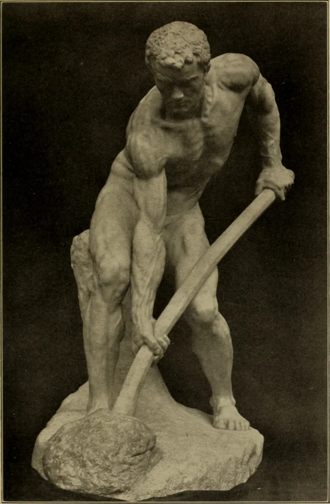 An illustration from Appreciation of sculpture; a handbook by Russell Sturgis ..., 1904, leaf 216