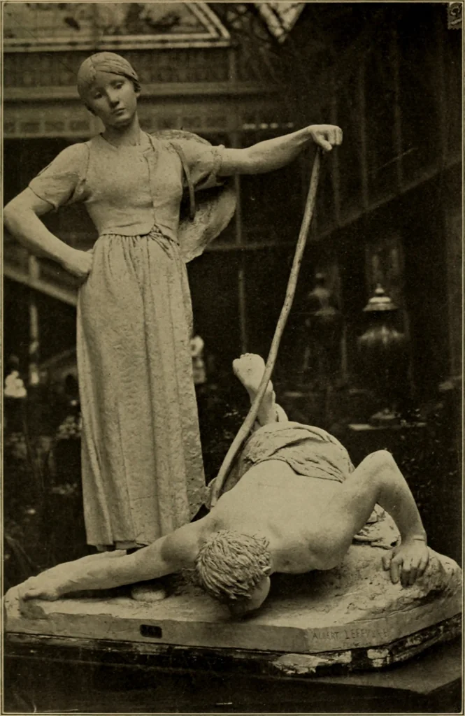 An illustration from Appreciation of sculpture; a handbook by Russell Sturgis ..., 1904, leaf 264