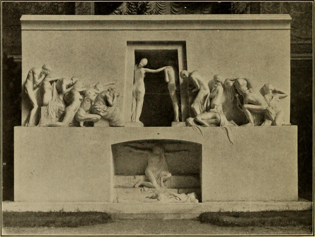An illustration from Appreciation of sculpture; a handbook by Russell Sturgis ..., 1904, leaf 283