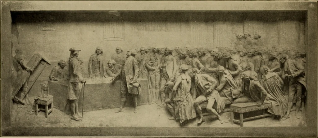 An illustration from Appreciation of sculpture; a handbook by Russell Sturgis ..., 1904, leaf 302
