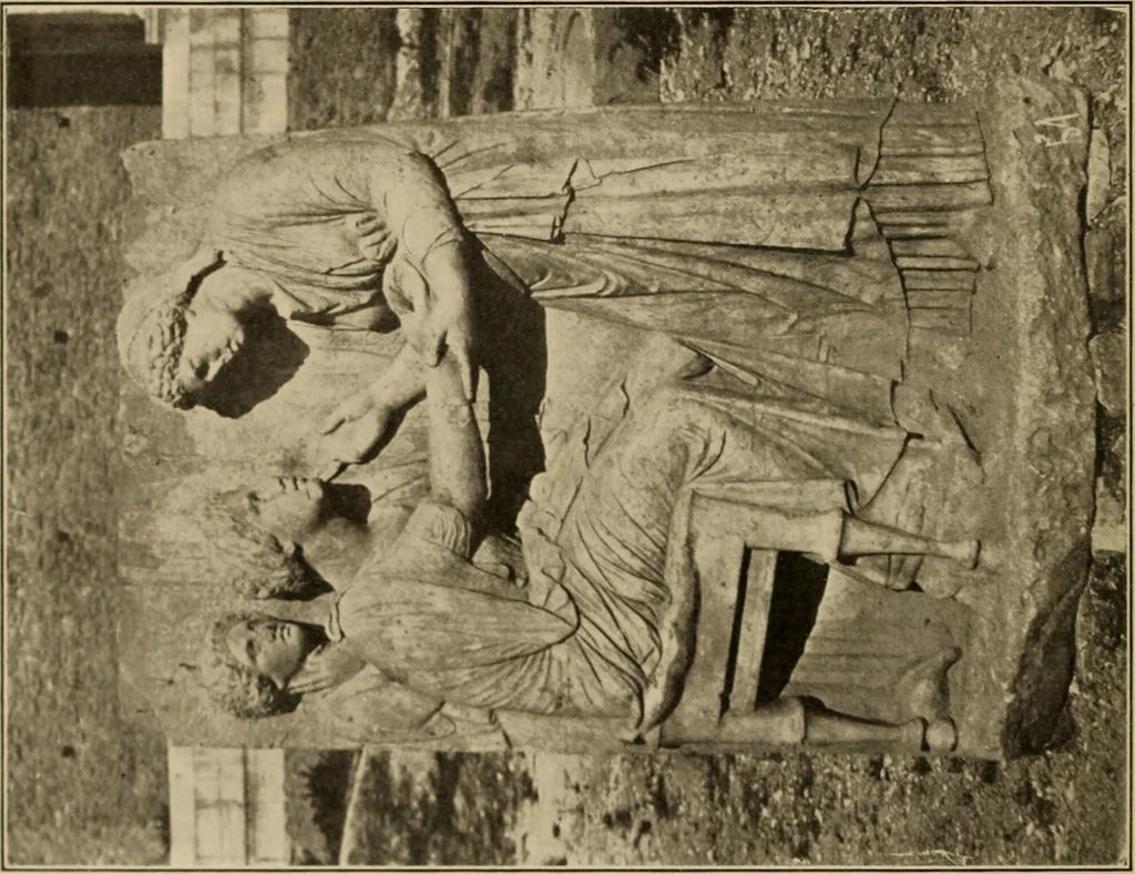 An illustration from Appreciation of sculpture; a handbook by Russell Sturgis ..., 1904, leaf 33
