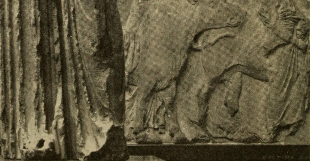 An illustration from Appreciation of sculpture; a handbook by Russell Sturgis ..., 1904, leaf 51