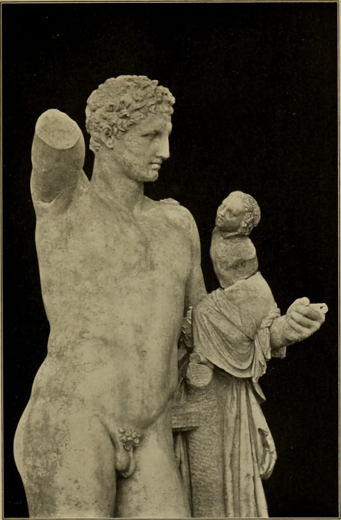 An illustration from Appreciation of sculpture; a handbook by Russell Sturgis ..., 1904, leaf 56