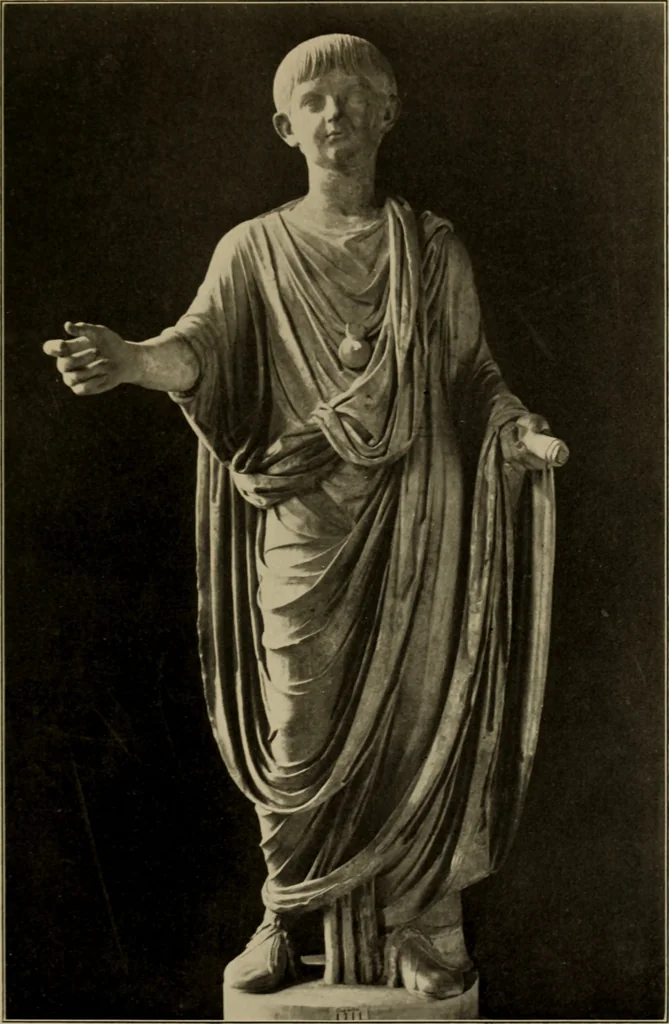 An illustration from Appreciation of sculpture; a handbook by Russell Sturgis ..., 1904, leaf 96