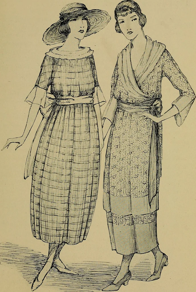 An illustration from Appropriate clothes for the high school girl, 1920, leaf 18