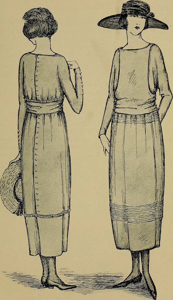 An illustration from Appropriate clothes for the high school girl, 1920, leaf 20
