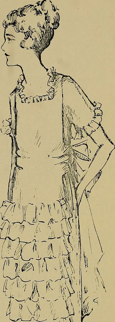 An illustration from Appropriate clothes for the high school girl, 1920, leaf 24