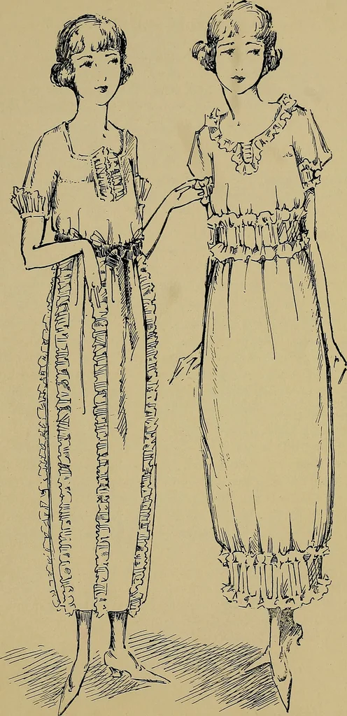 An illustration from Appropriate clothes for the high school girl, 1920, leaf 26