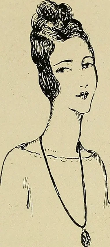 An illustration from Appropriate clothes for the high school girl, 1920, leaf 14