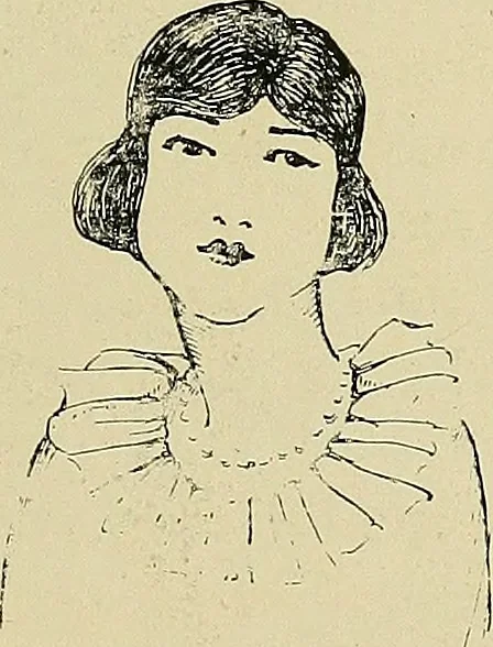 An illustration from Appropriate clothes for the high school girl, 1920, leaf 14
