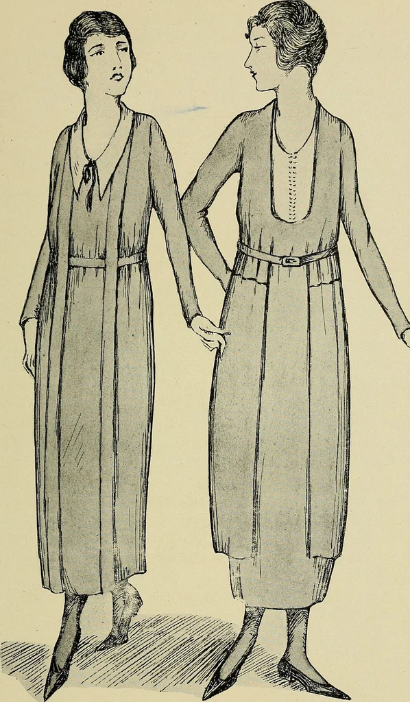 An illustration from Appropriate clothes for the high school girl, 1920, leaf 16