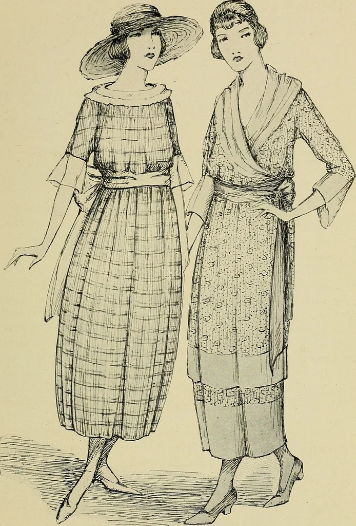 An illustration from Appropriate clothes for the high school girl, 1920, leaf 18