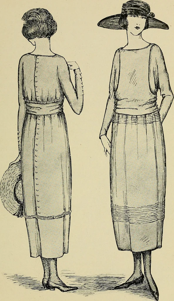 An illustration from Appropriate clothes for the high school girl, 1920, leaf 20