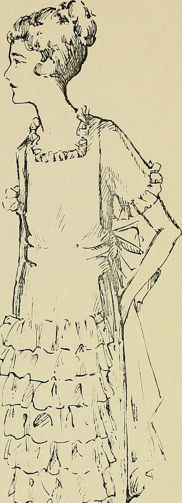 An illustration from Appropriate clothes for the high school girl, 1920, leaf 24