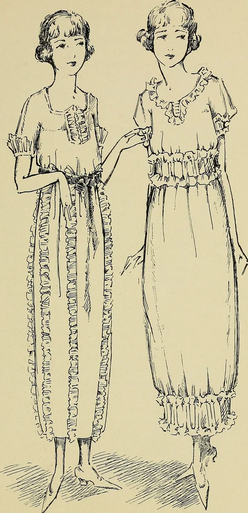 An illustration from Appropriate clothes for the high school girl, 1920, leaf 26