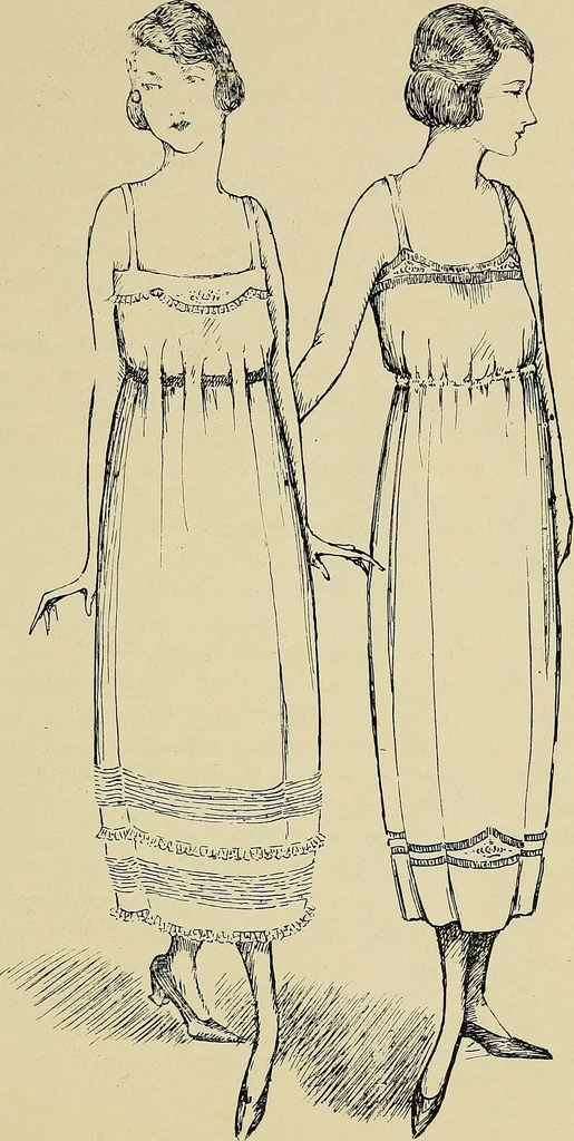 An illustration from Appropriate clothes for the high school girl, 1920, leaf 28