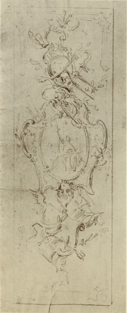 An illustration from Starye gody, 1907, leaf 125