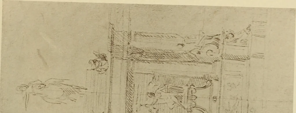 An illustration from Starye gody, 1907, leaf 130