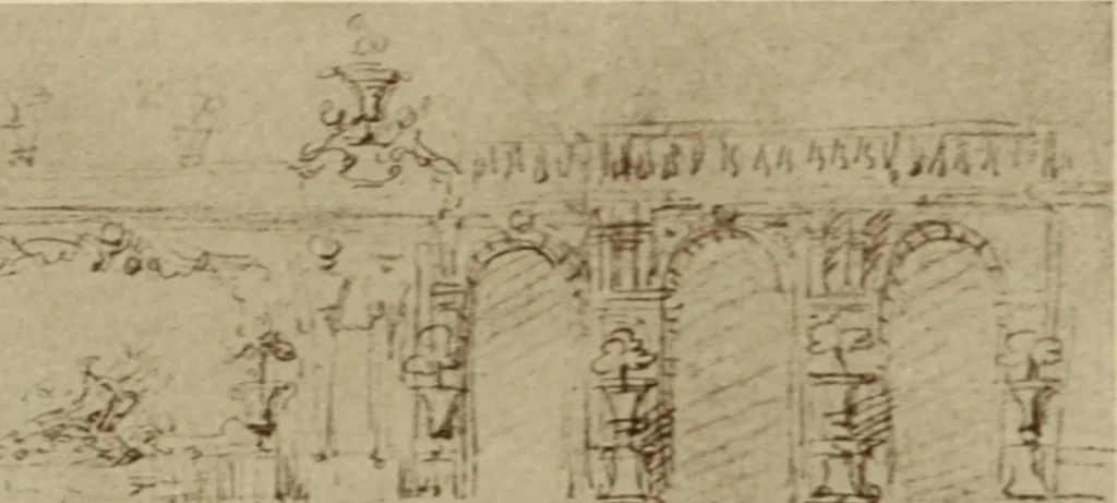 An illustration from Starye gody, 1907, leaf 150