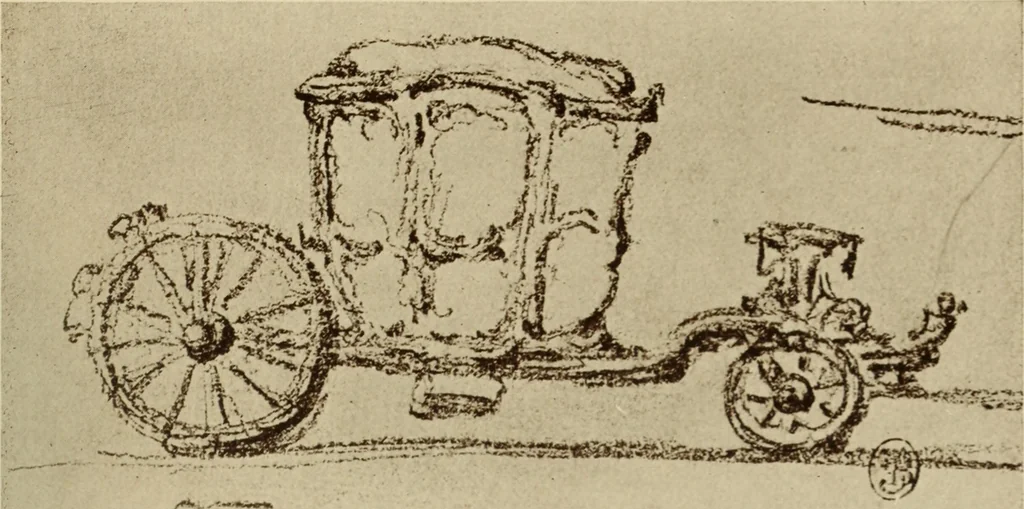 An illustration from Starye gody, 1907, leaf 152