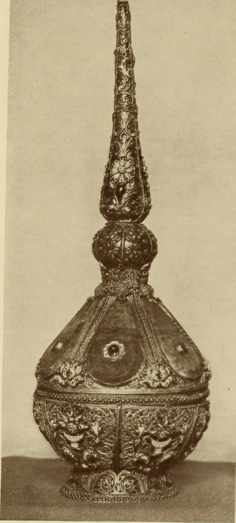 An illustration from Starye gody, 1907, leaf 166