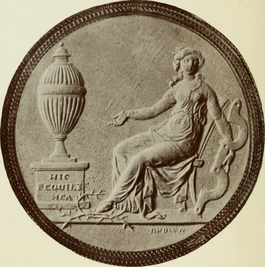 An illustration from Starye gody, 1907, leaf 235