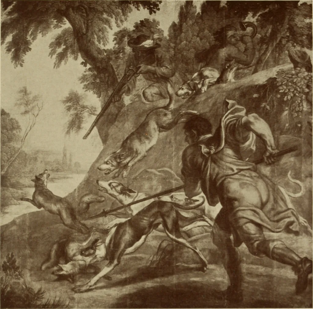 An illustration from Starye gody, 1907, leaf 256