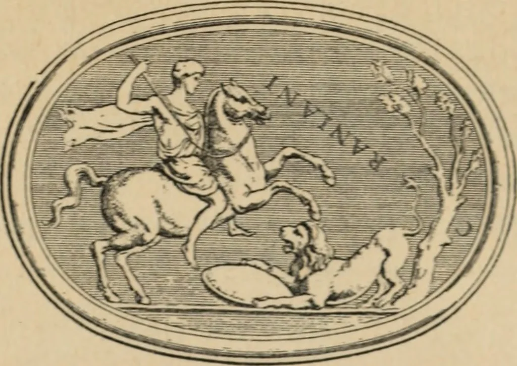 An illustration from Starye gody, 1907, leaf 270