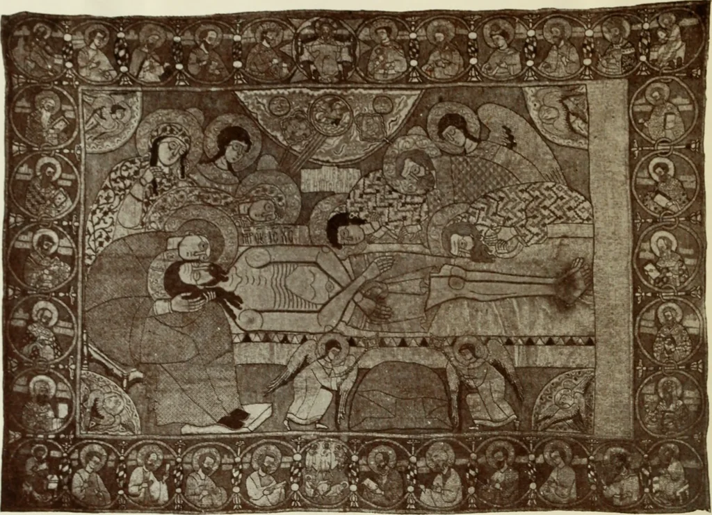 An illustration from Starye gody, 1907, leaf 281