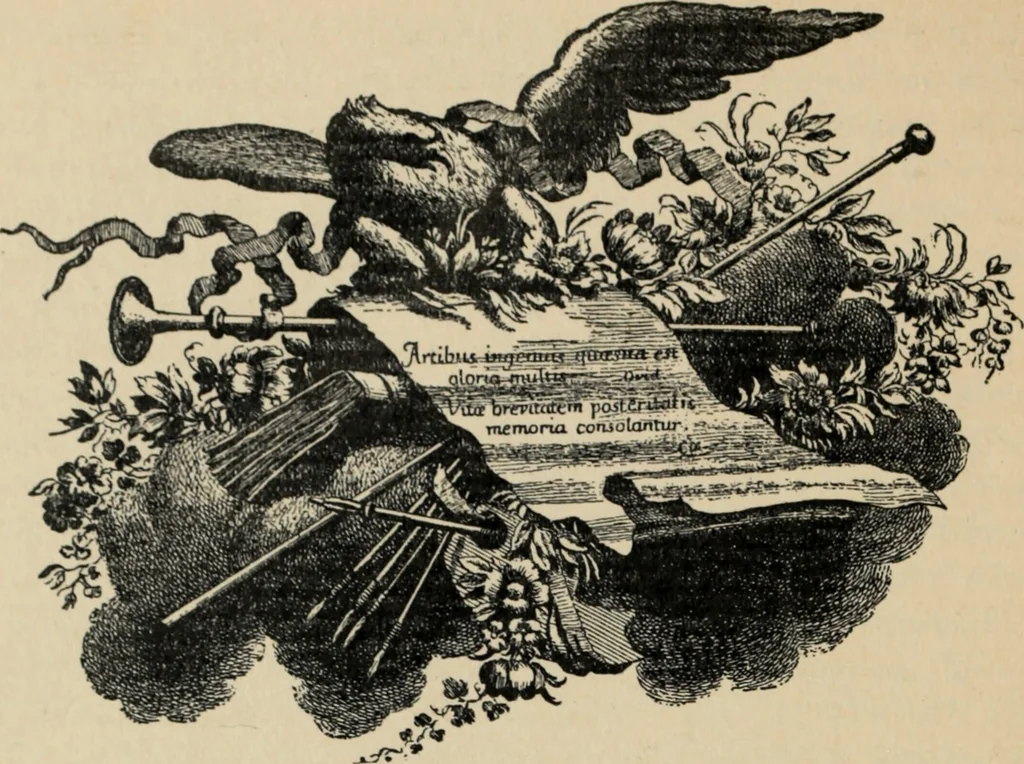 An illustration from Starye gody, 1907, leaf 297