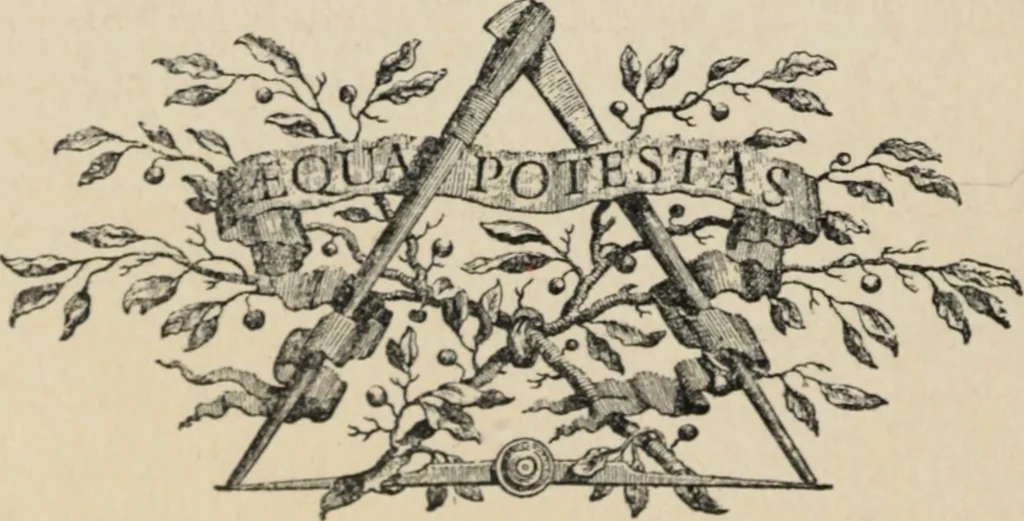 An illustration from Starye gody, 1907, leaf 299