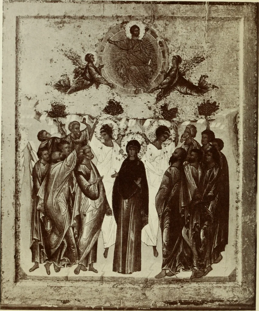 An illustration from Starye gody, 1907, leaf 69