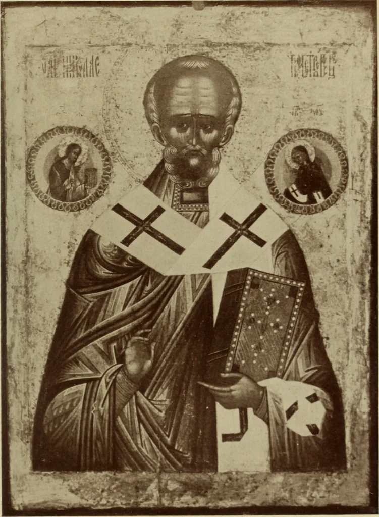 An illustration from Starye gody, 1907, leaf 74