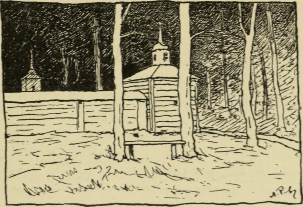 An illustration from Starye gody, 1907, leaf 92