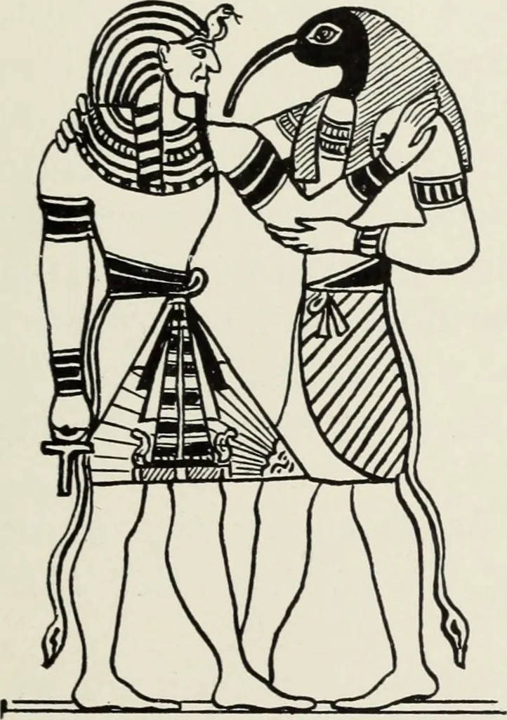 An illustration from The apron : its traditions, history and secret significances, 1914, leaf 20