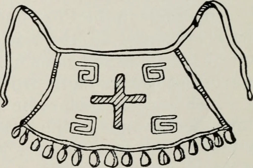 An illustration from The apron : its traditions, history and secret significances, 1914, leaf 27