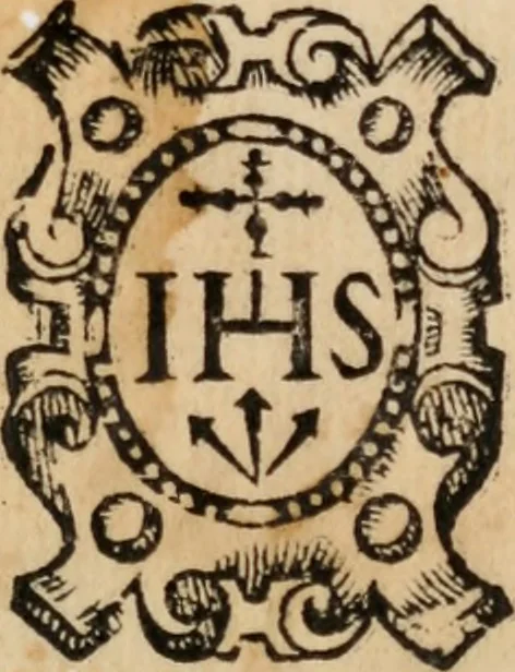 An illustration from [Aprovechamiento espiritual. Va dividido en dos partes] .., 1596, leaf 2