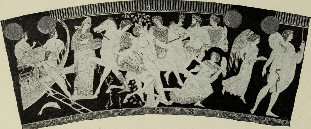 An illustration from Apulien, 1914, leaf 119