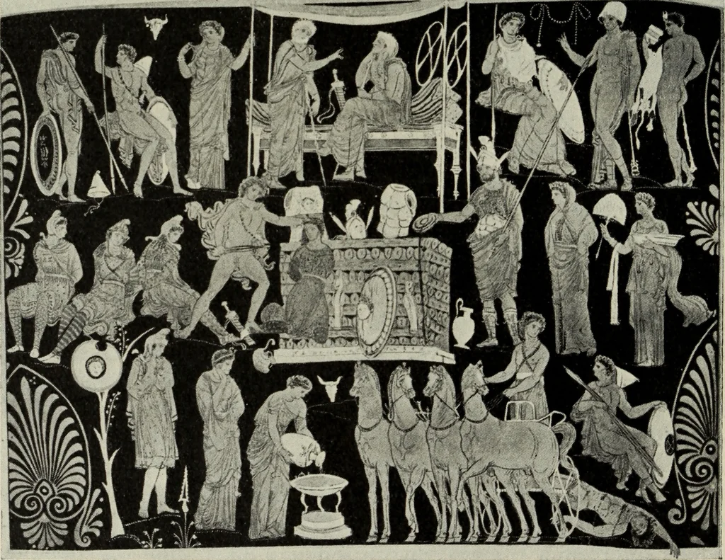 An illustration from Apulien, 1914, leaf 119