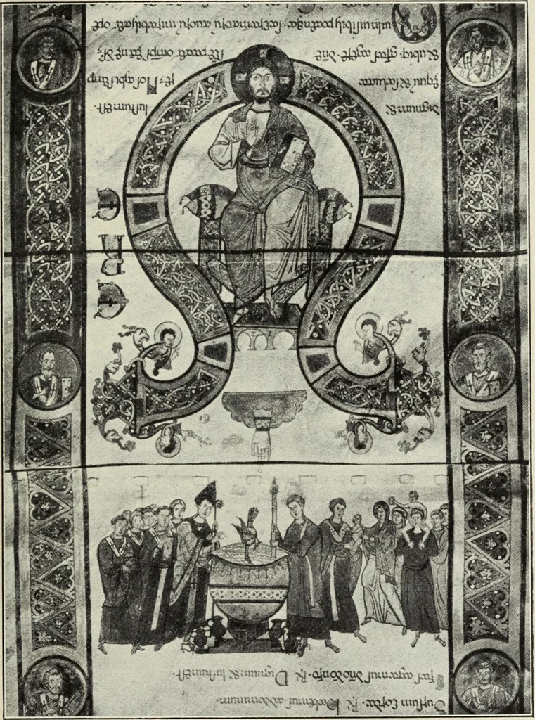 An illustration from Apulien, 1914, leaf 144