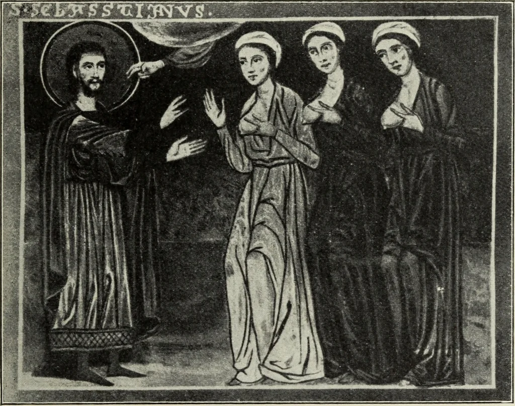 An illustration from Apulien, 1914, leaf 96