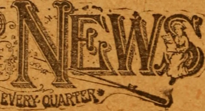 An illustration from Aquatic guide;, 1891, leaf 145