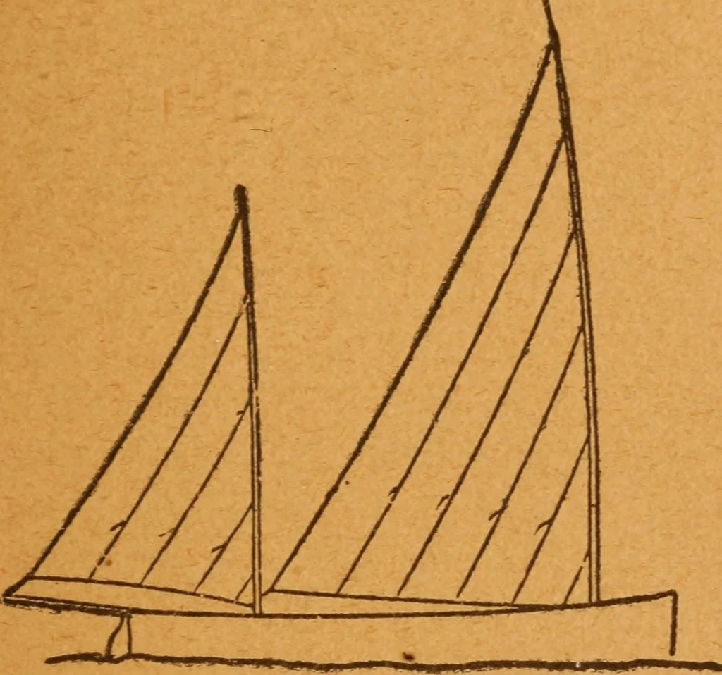An illustration from Aquatic guide;, 1891, leaf 36