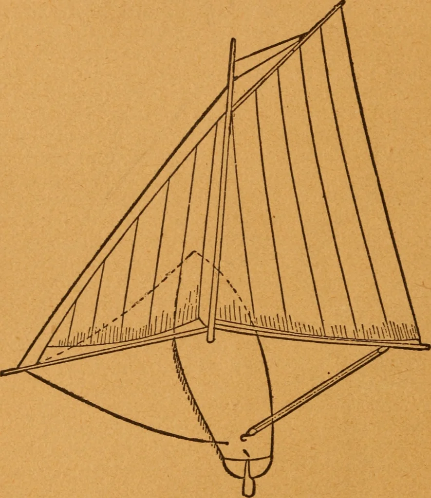 An illustration from Aquatic guide;, 1891, leaf 51