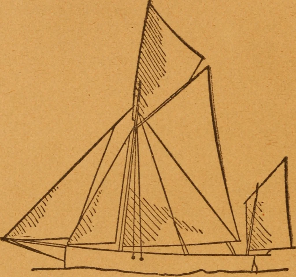 An illustration from Aquatic guide;, 1891, leaf 53