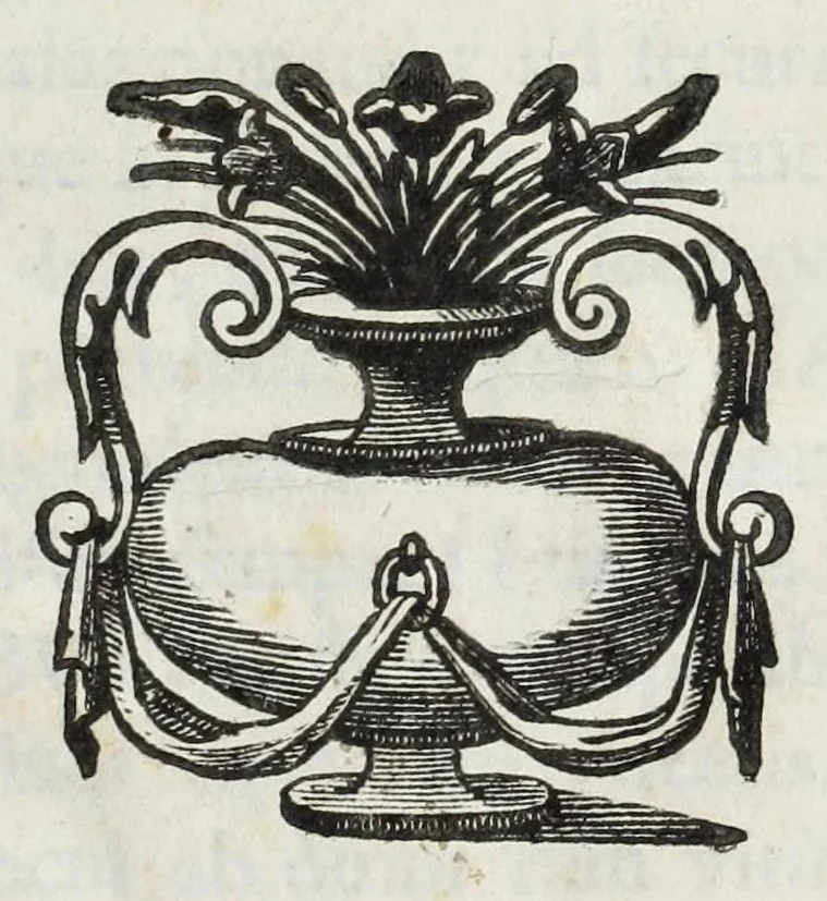 An illustration from Aquila parentalis, sive, Funebris apparatus in funebre comitis Alberti de Grassis Bononiae senatoris, et Collegij Montis alti vice protectoris : eminentissimo ac reverendiss. Principi S.R.E. Cardinal Pallotto, 1663, leaf 7