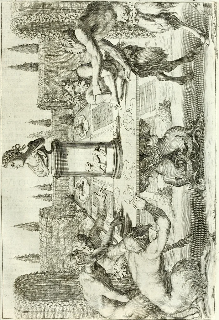 An illustration from Aquila Romana, ouero, Monarchia occidentale da Carlo Magno d'Occidente imperador primo : sino alla coronatione del glorioso Leopoldo Primo : tutti con le loro effigie dal naturale, aggiontiui li geroglifici ed allegorie, inuentione dell' autore, 1679, leaf 112